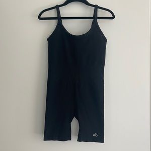 Seamless ribbed onesie